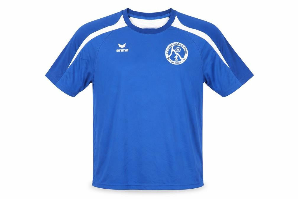 Erima Mens Blue Football T-Shirt S Athletic Fit