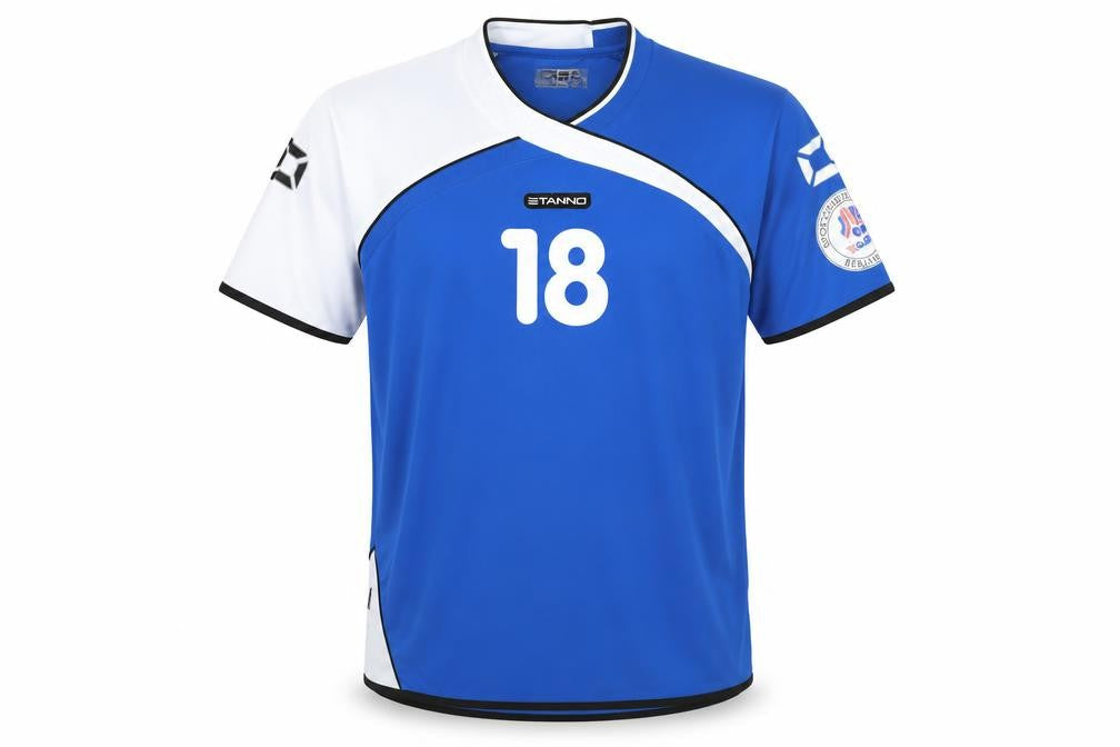 Stanno Men's Blue Football Jersey M - Comfortable Activewear