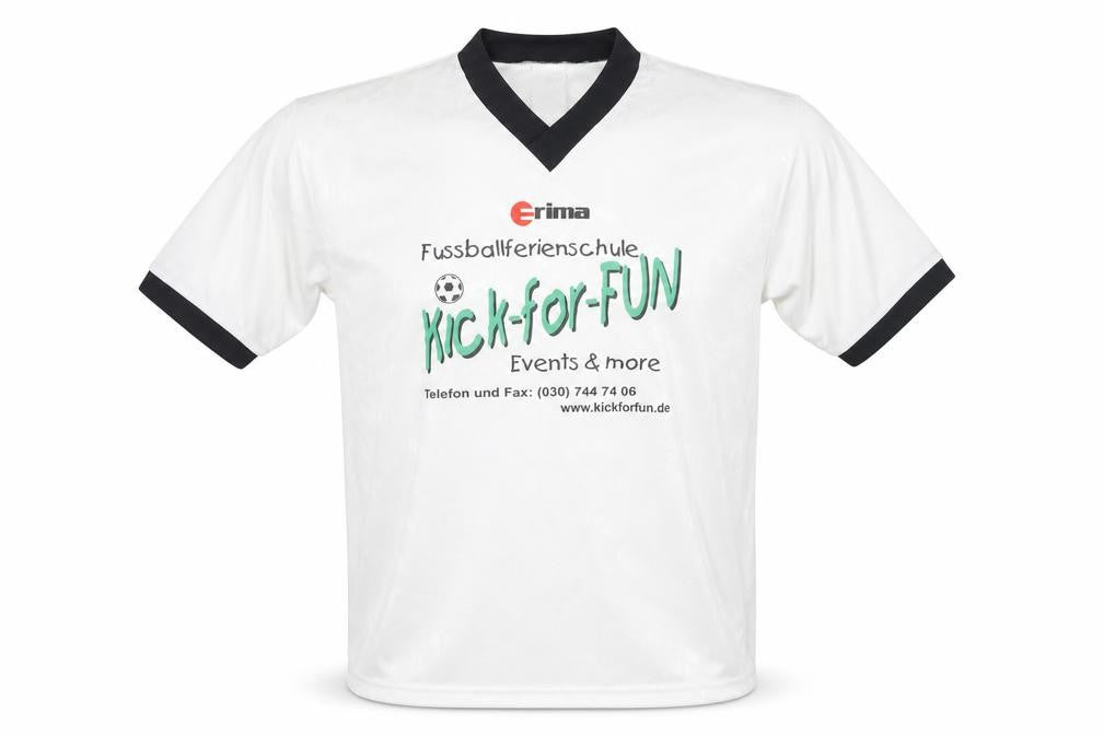 Erima Men's White Football Jersey S