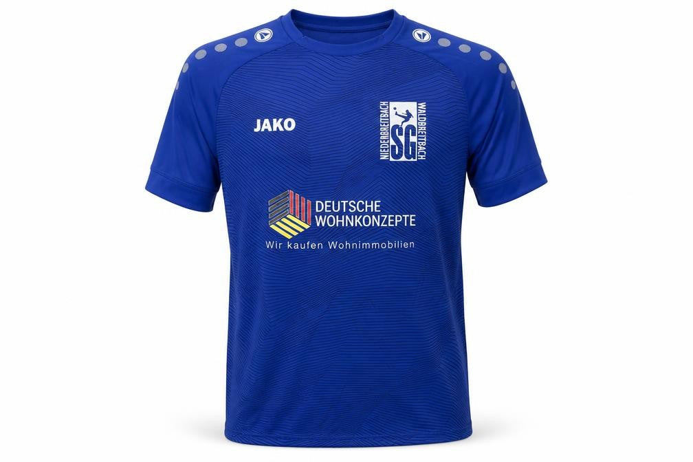 Jako Men's Blue Football Jersey L