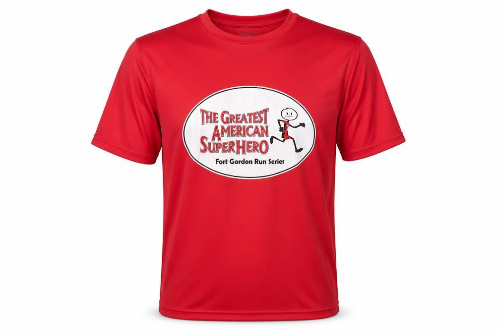 Duo Tec Men's Red Superhero T-Shirt XS