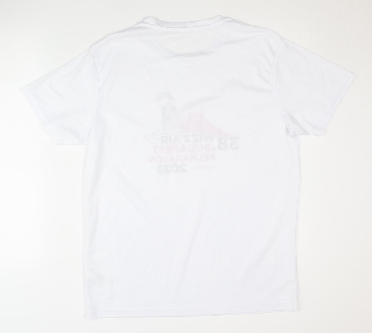 Roly Unisex White Polyester Running T-Shirt L