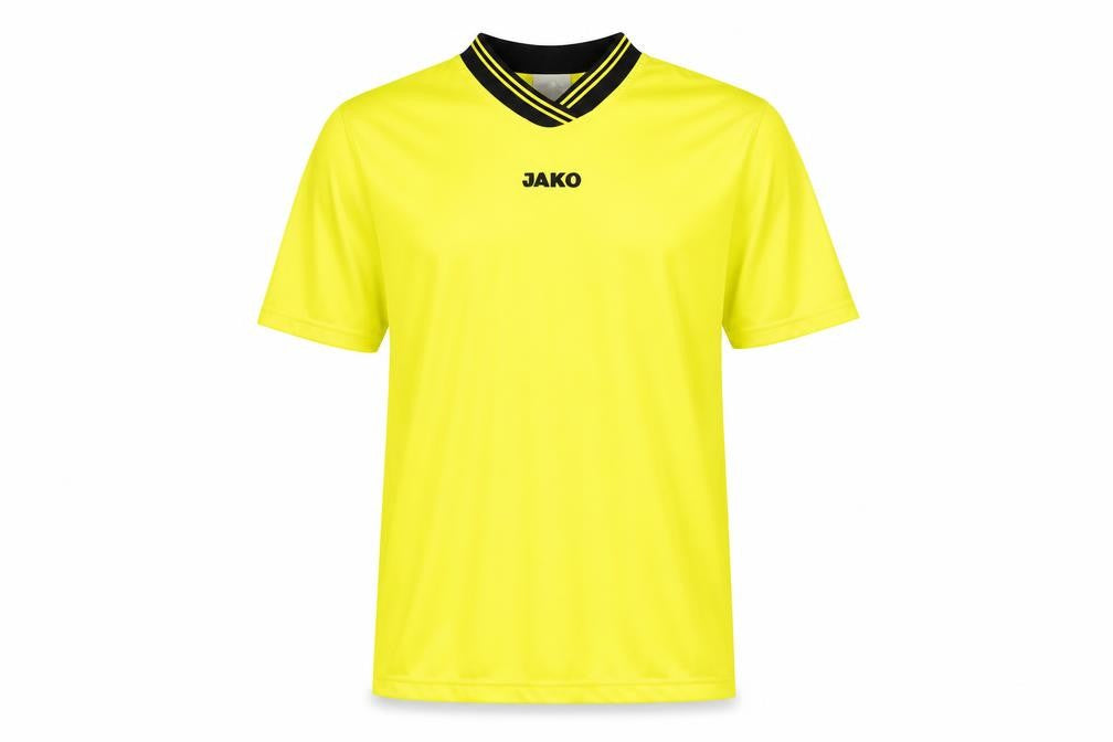 JAKO Men's Yellow Football T-Shirt XS