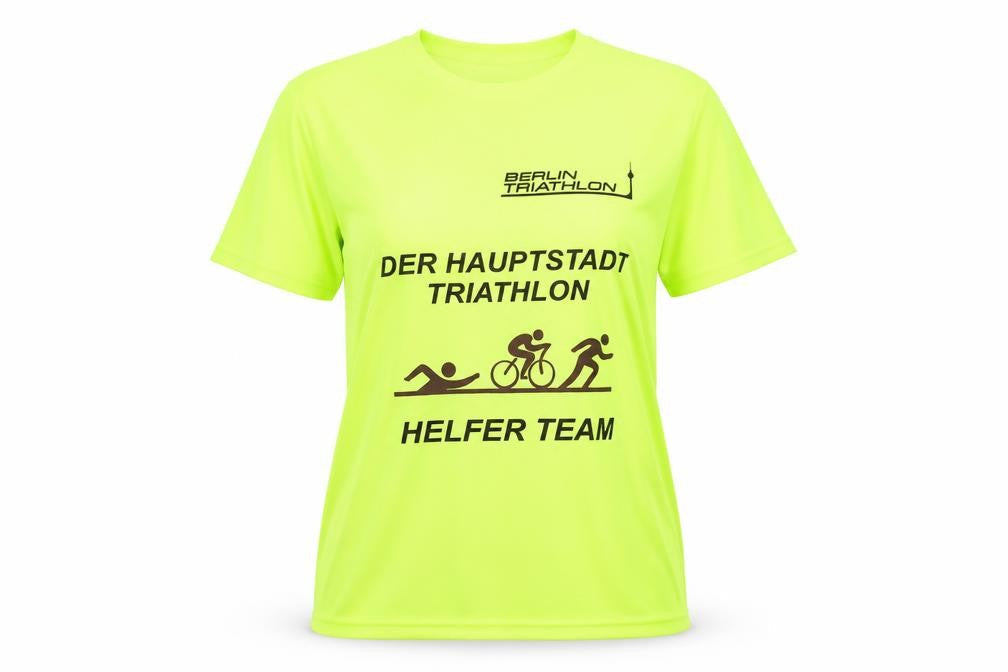 Roly Unisex Yellow XL Triathlon T-Shirt