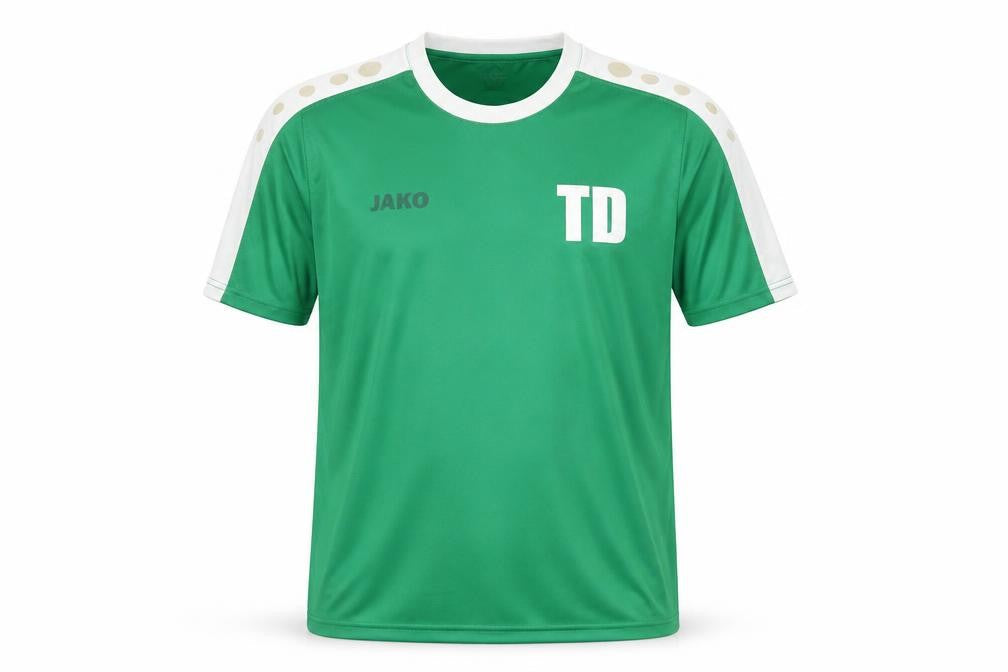 Jako Men's Green Football Jersey T-Shirt L