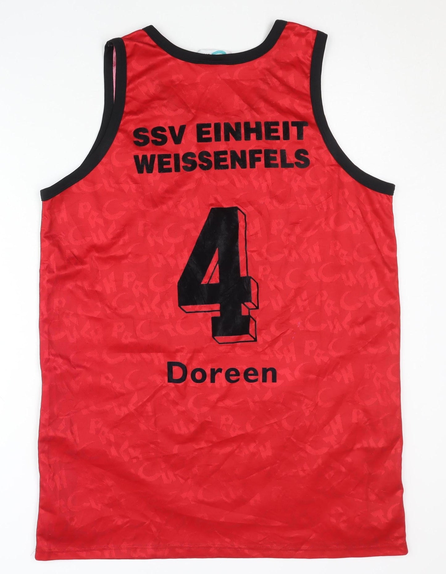Pro Touch Men's Red Basketball Jersey L Sleeveless Tank