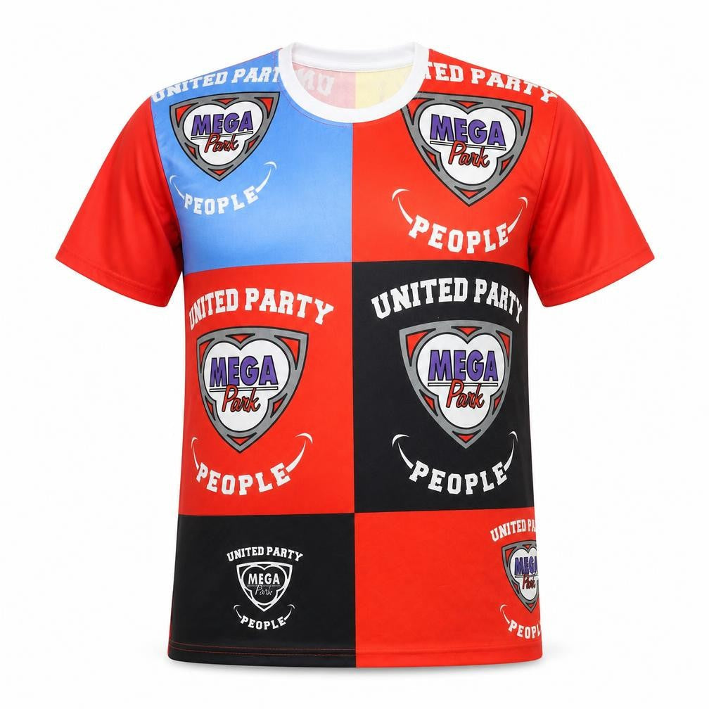 MEGA Park Multicoloured Men XL Graphic T-Shirt