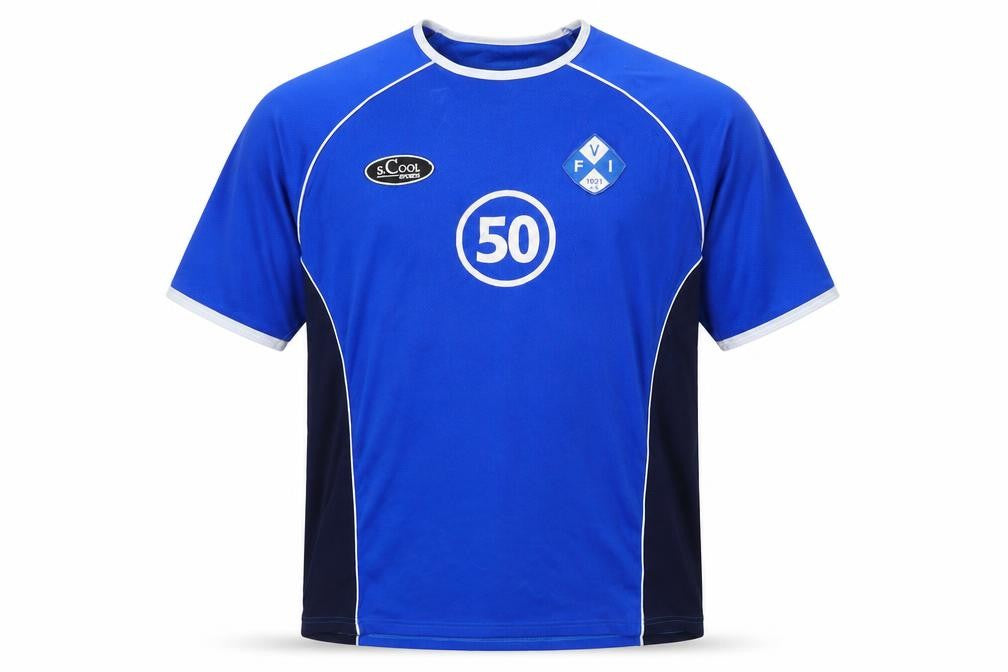 s.Cool Sports Unisex XL Blue Cycling Jersey