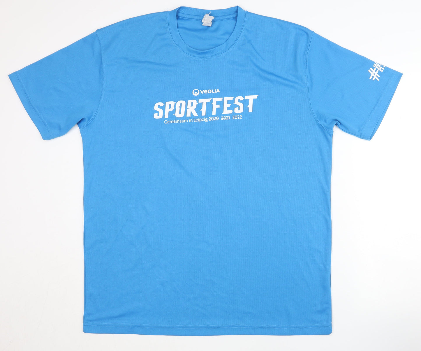 Just Cool Men's Blue 2XL T-Shirt - Gym & Running