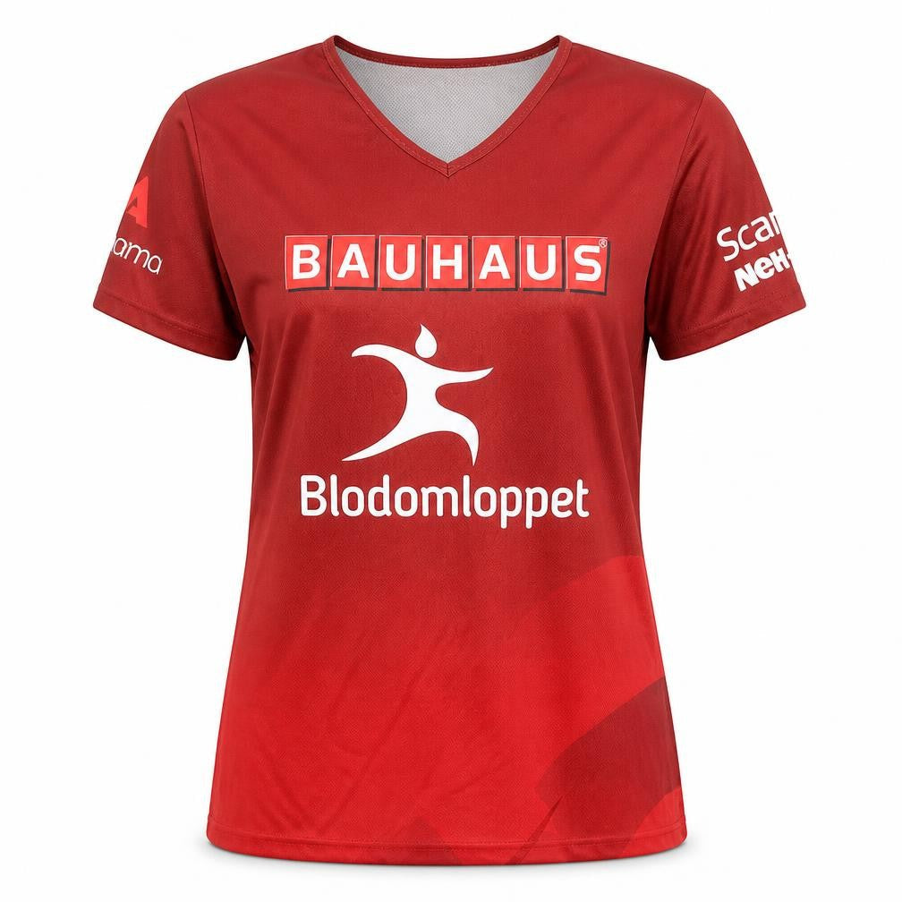 NEH.com Women's Red XL Running T-Shirt