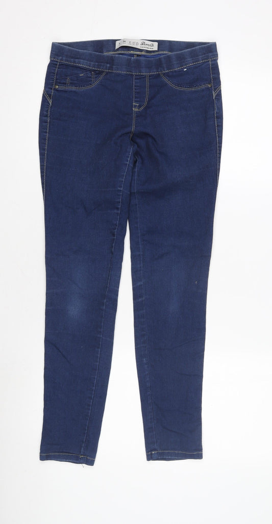 Denim Co. Women's Blue Jegging Size 6 Casual Trousers