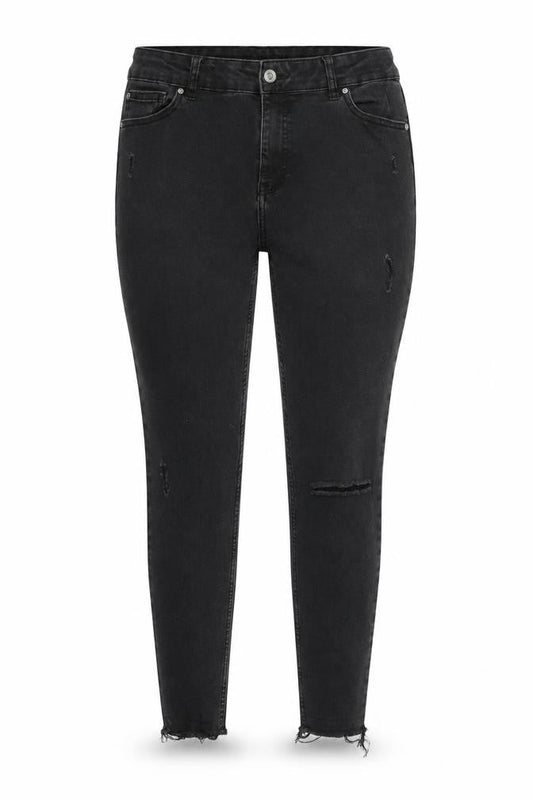 Denim Co. Women's Black Skinny Jeans Size 16