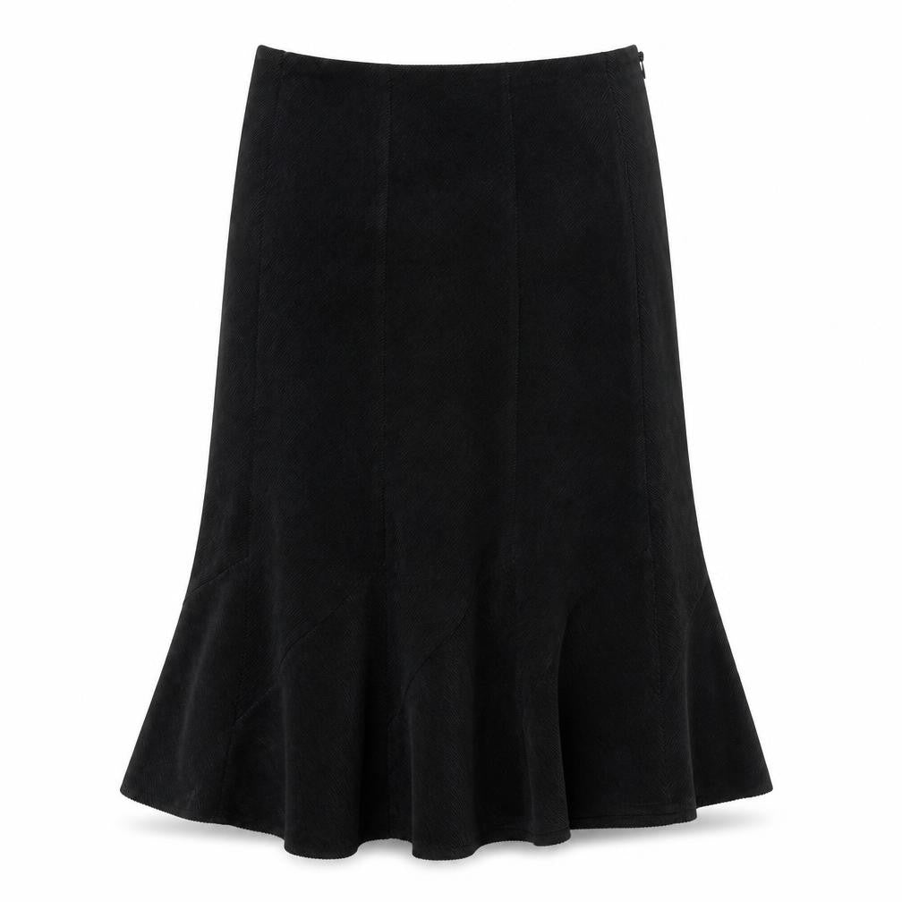 Classic Women's Black Flare Skirt Size 12