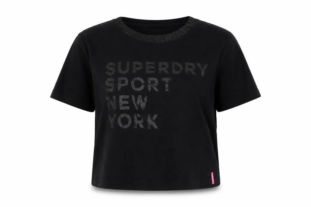Superdry Women's Black Medium T-Shirt