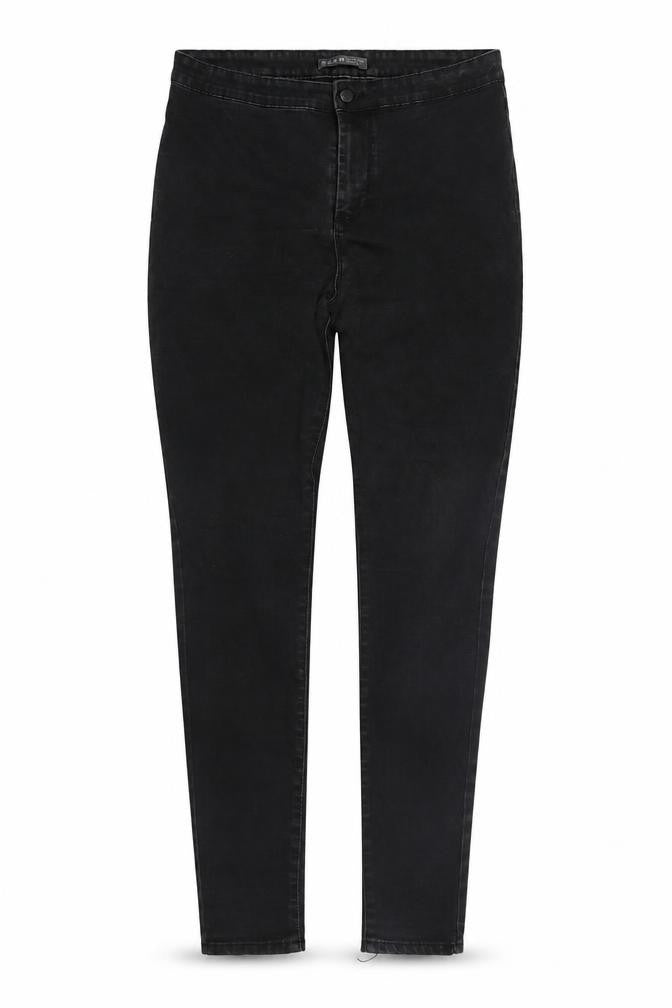 Denim Co. Women's Black Skinny Jeans, Medium, Stretch Denim