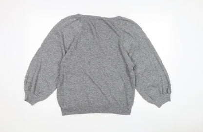 Next Women's Grey Knit Jumper M