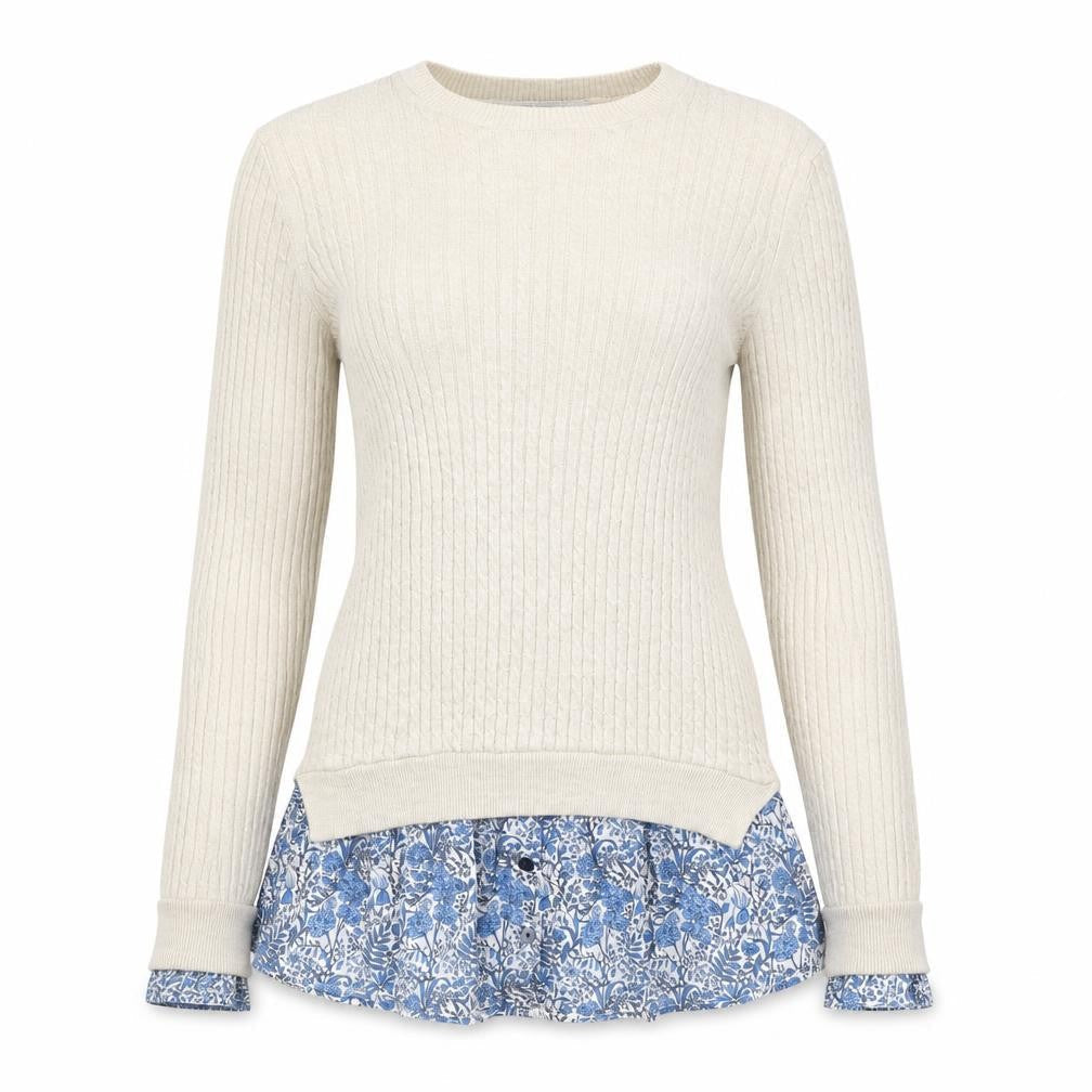 Next Women's Beige Pullover Knit Jumper, Size M