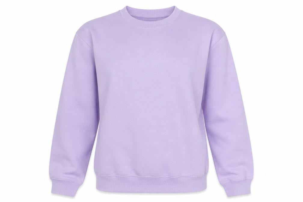 H&M Women's Purple Relaxed Fit Sweatshirt Size 12