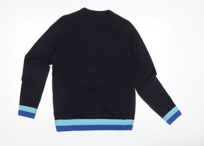 Back view of Marks & Spencer Women's Black S Christmas Jumper