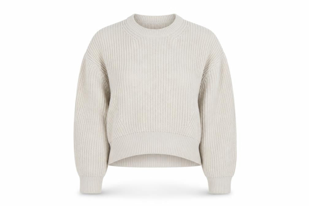 New Look Women's Beige Knit Pullover Jumper S