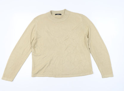 Marks & Spencer Women's Beige Pullover Jumper UK 16