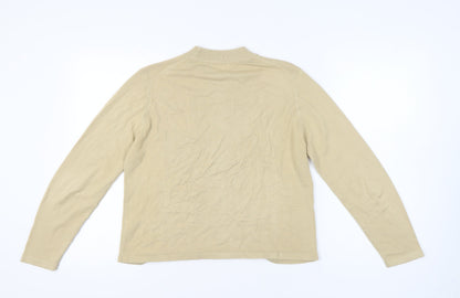 Marks & Spencer Women's Beige Pullover Jumper UK 16