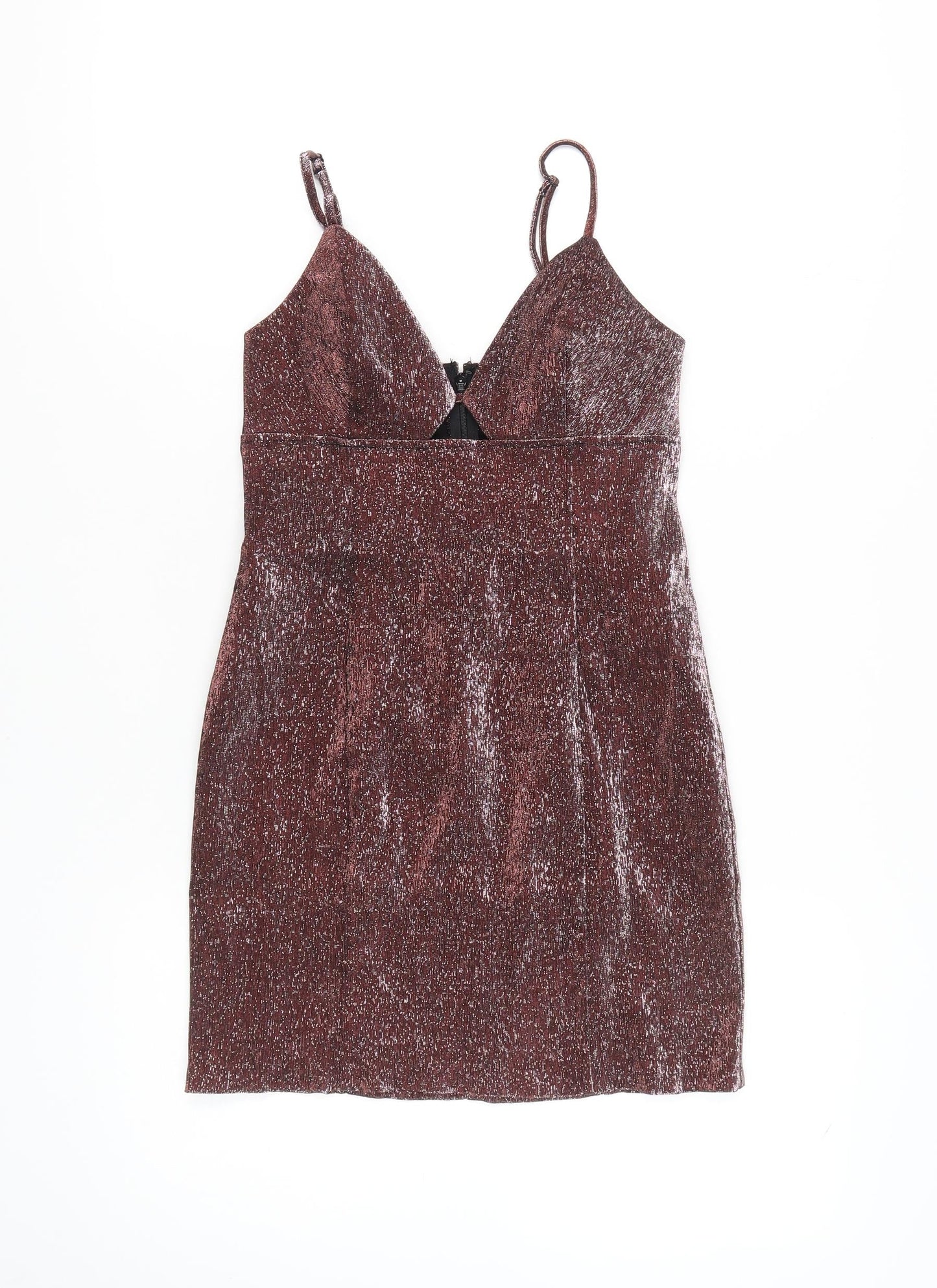 H&M Women's Multicoloured Bodycon Dress S
