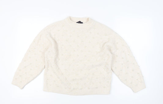 Marks and Spencer Women’s Ivory M Pullover Jumper