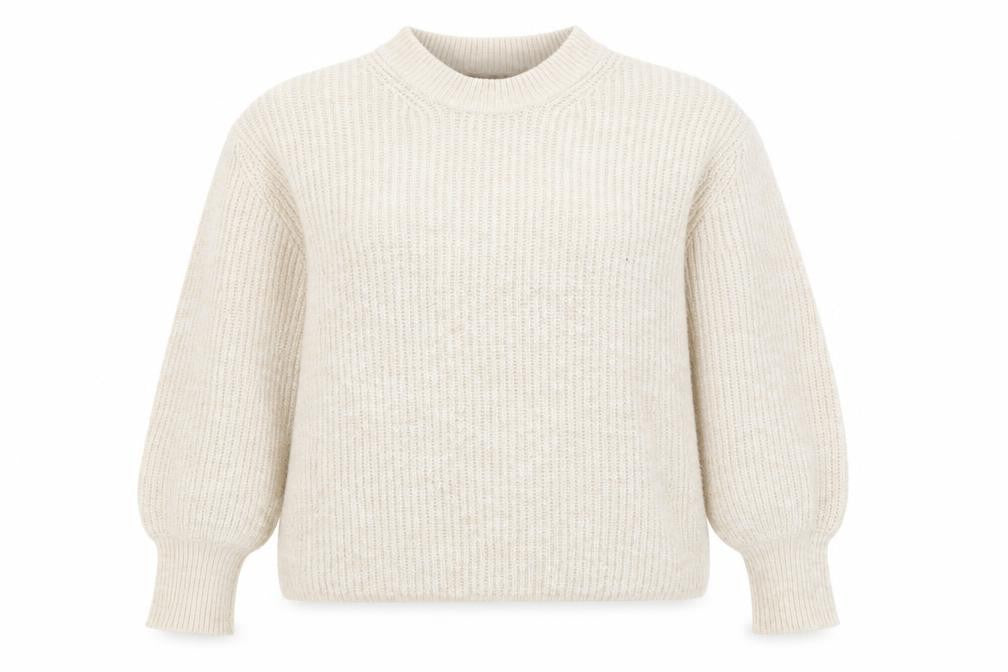 ASOS DESIGN Women's Beige Mock Neck Pullover Jumper Size 8