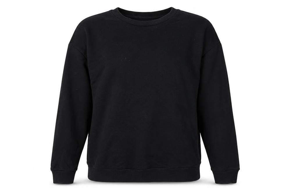 ASOS Women's Black Cotton Pullover Sweatshirt Size 12