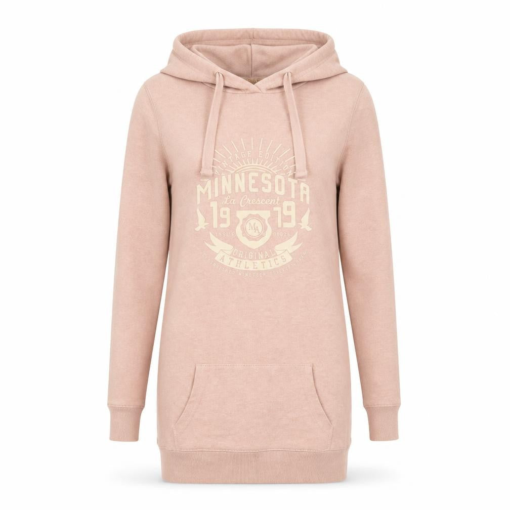 New Look Women's Pink Pullover Hoodie, Size 8