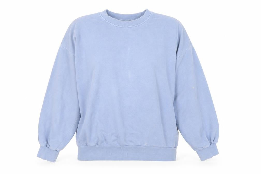 H&M Women's Blue Pullover Sweatshirt S