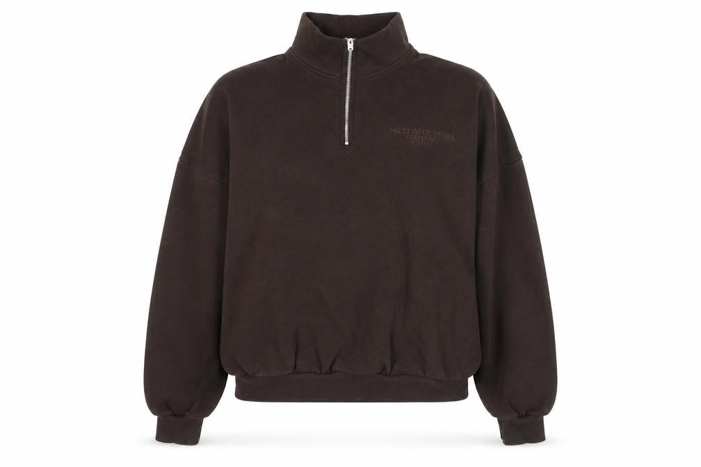 PrettyLittleThing Women's Brown M Pullover Sweatshirt