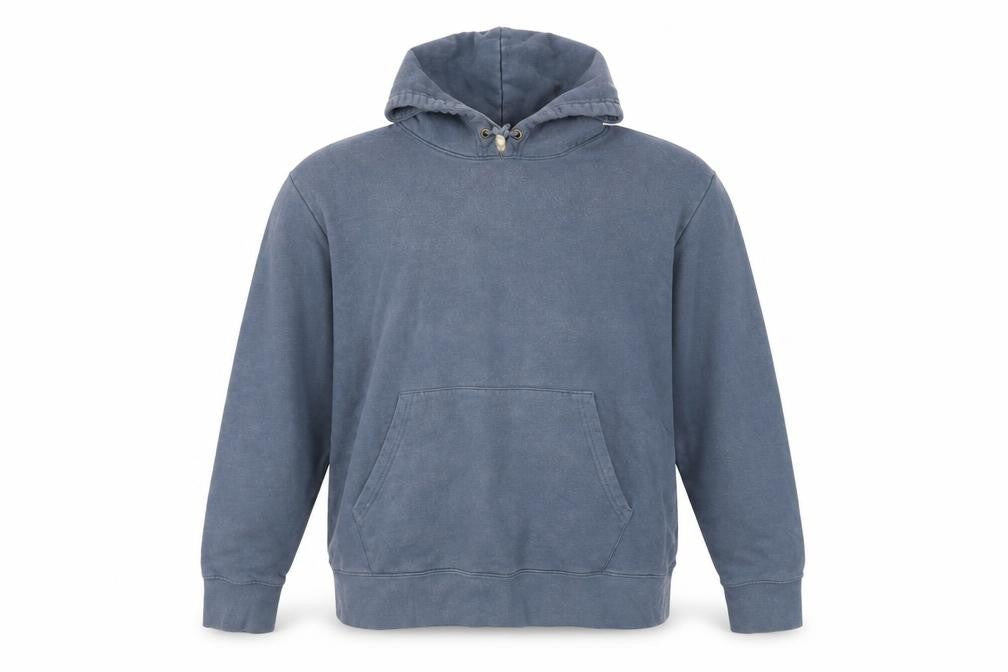 Marks & Spencer Men's Blue Pullover Hoodie Size L