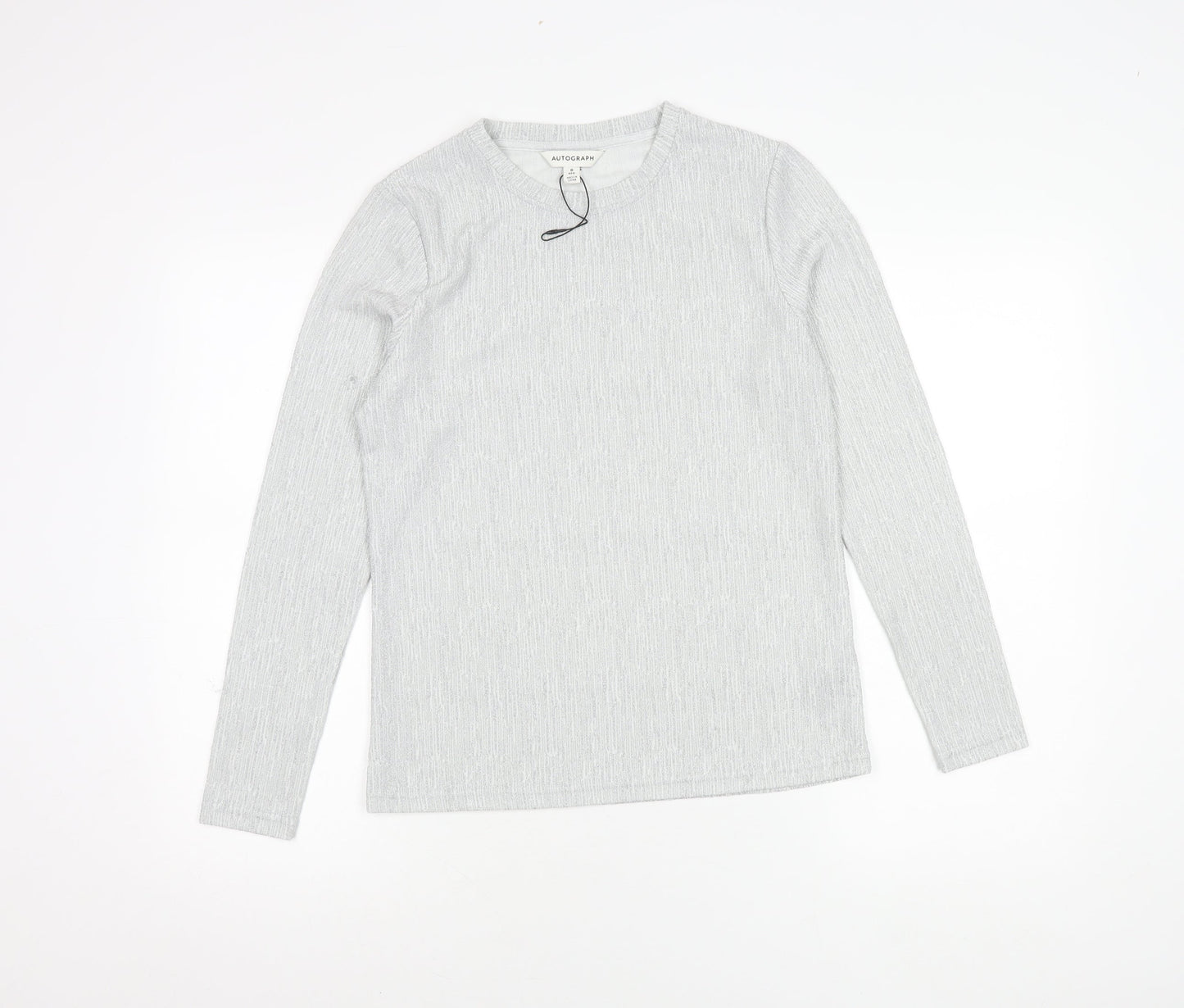 Marks and Spencer Women’s Silver Long Sleeve Top