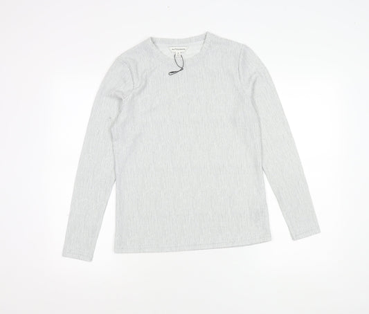 Marks and Spencer Women’s Silver Long Sleeve Top