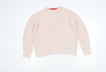 Additional front view of Marks & Spencer Women's Pink jumper