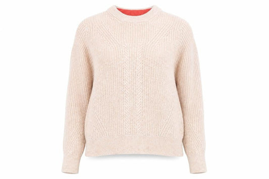 Front view of Marks & Spencer Women's Pink jumper