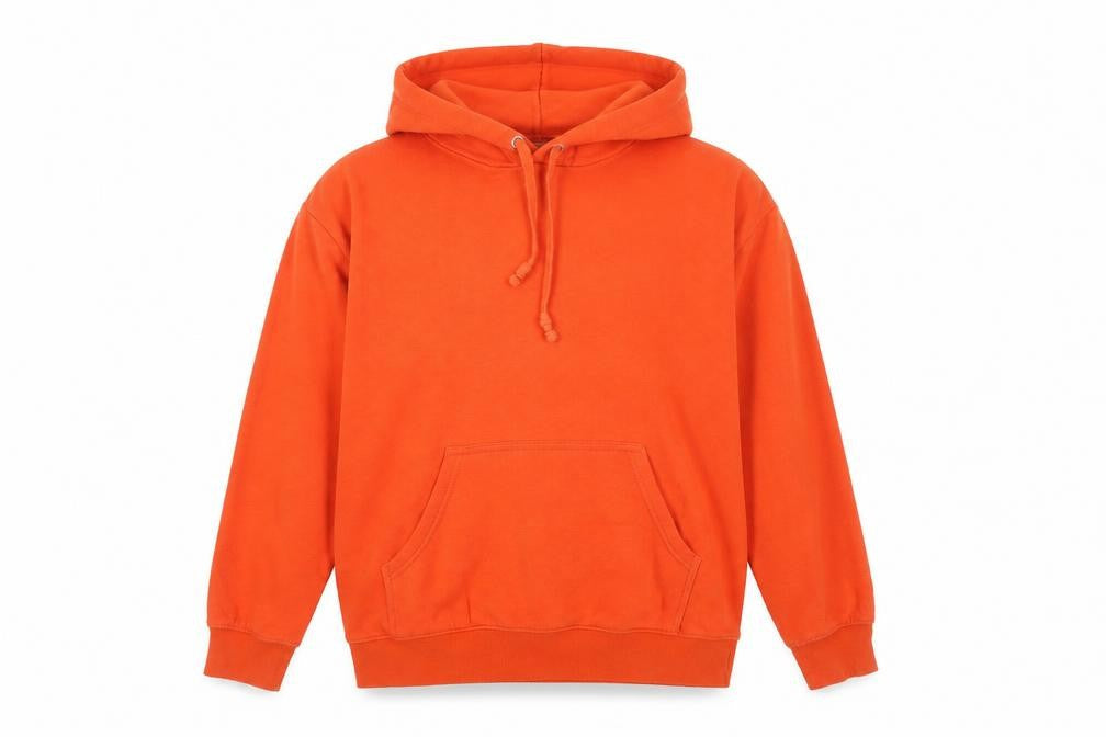 H&M Unisex Orange Hoodie Pullover - Size 12