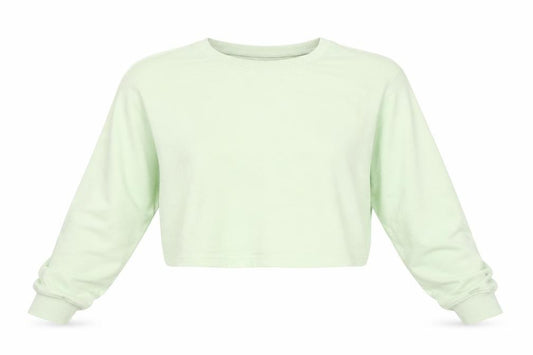 Missguided Women's Green Pullover Sweatshirt Size 14