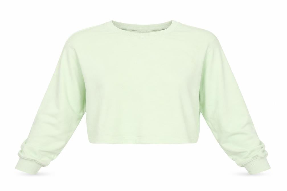 Missguided Women's Green Pullover Sweatshirt Size 14