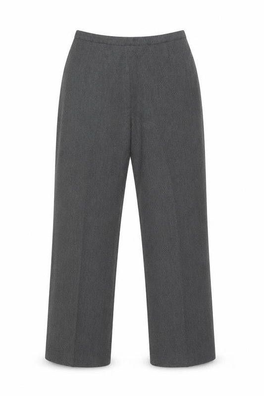 Essence Women's Grey Wide-Leg Trousers Size 24