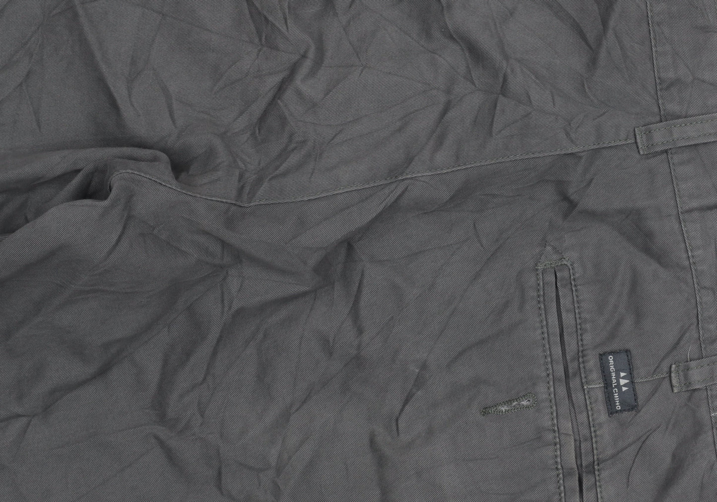 BHS Women's Grey Chino Trousers Size 34