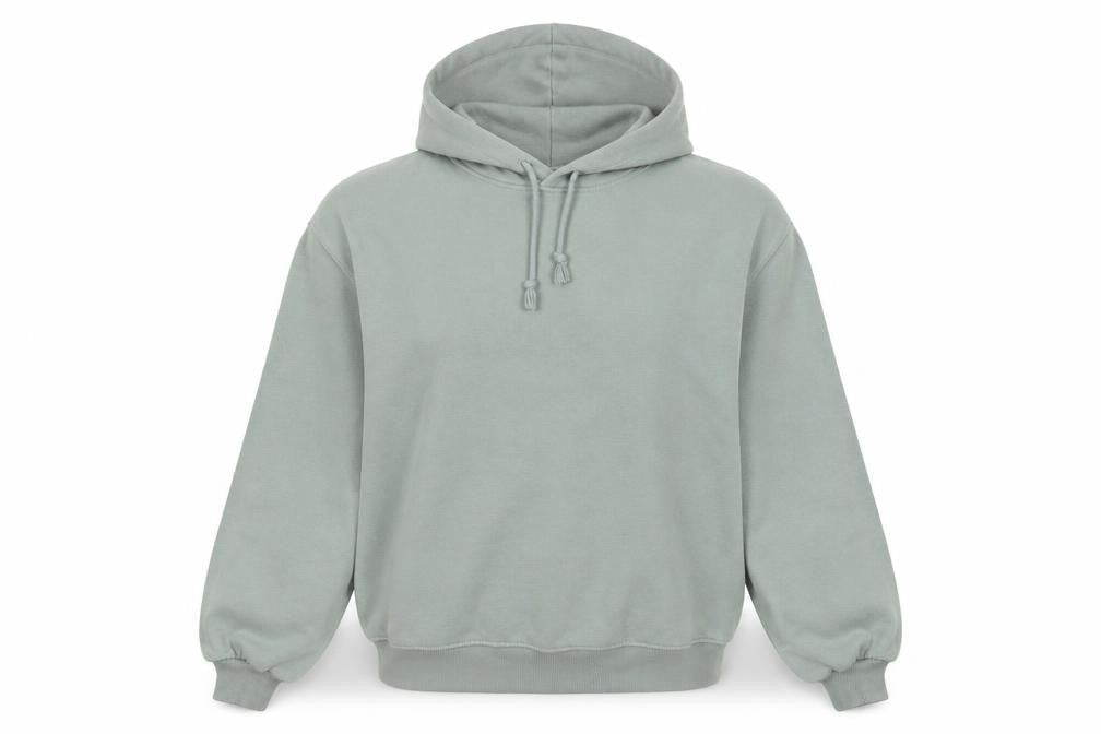 H&M Unisex Grey Pullover Hoodie - Size 12