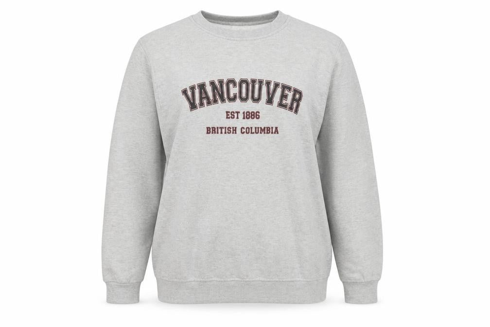 In The Style Women's Grey Size 10 Pullover Sweatshirt