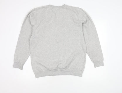 Back view of In The Style Women's Grey, size 10, Pullover Sweatshirt