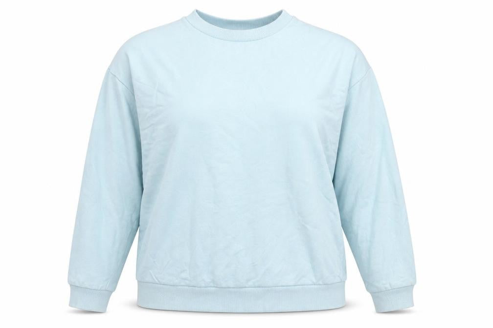ASOS DESIGN Unisex Blue Pullover Sweatshirt S