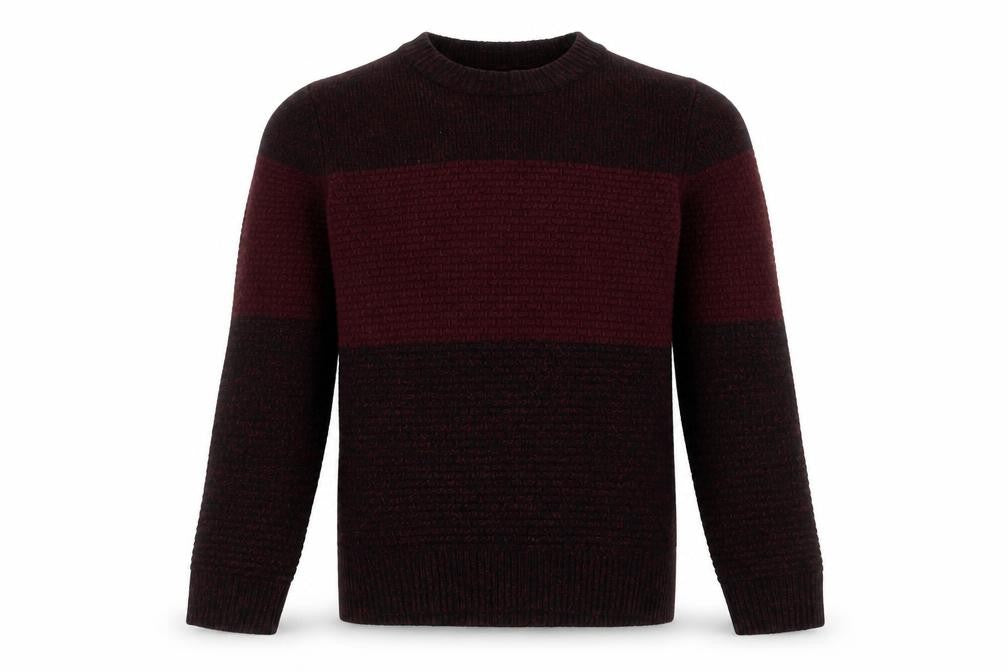 Topman Men's XS Red Pullover Chunky-Knit Jumper