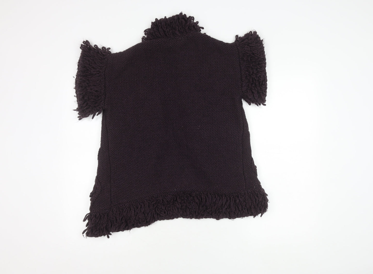 Marks and Spencer Women's Purple Open Front Cardigan S
