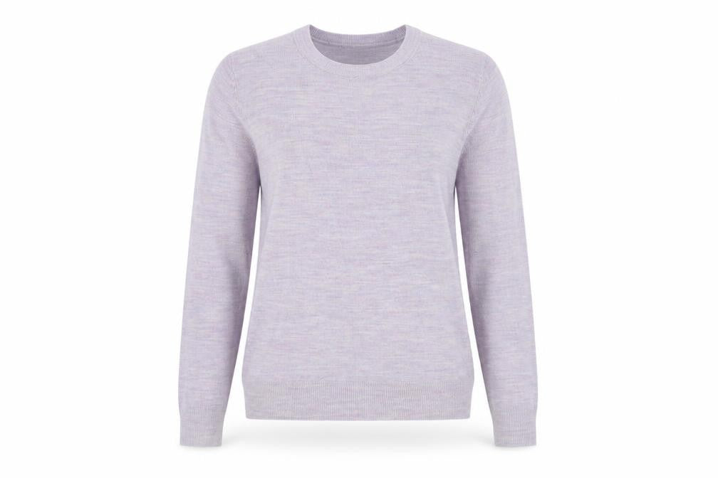 Marks & Spencer Women's Purple Crew Neck Jumper
